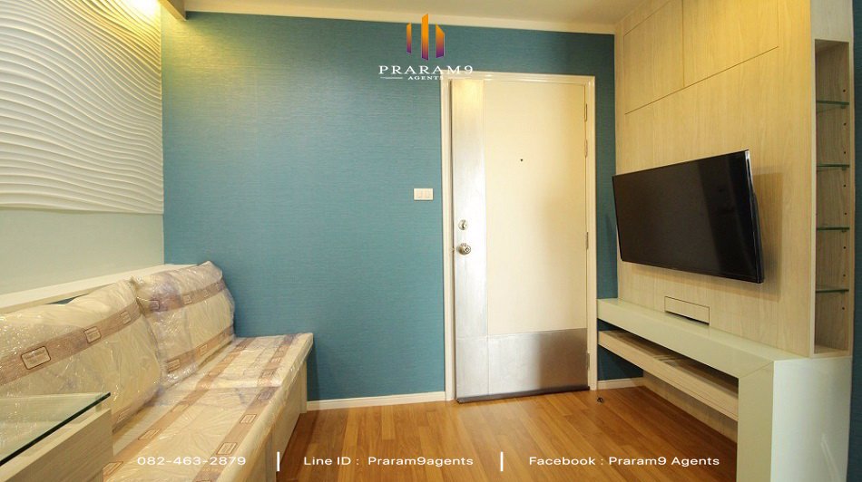 for-rent-lumpini-park-rama-9-ratchada-1-bed-1-bath-building-b-facing-west-26-sqm