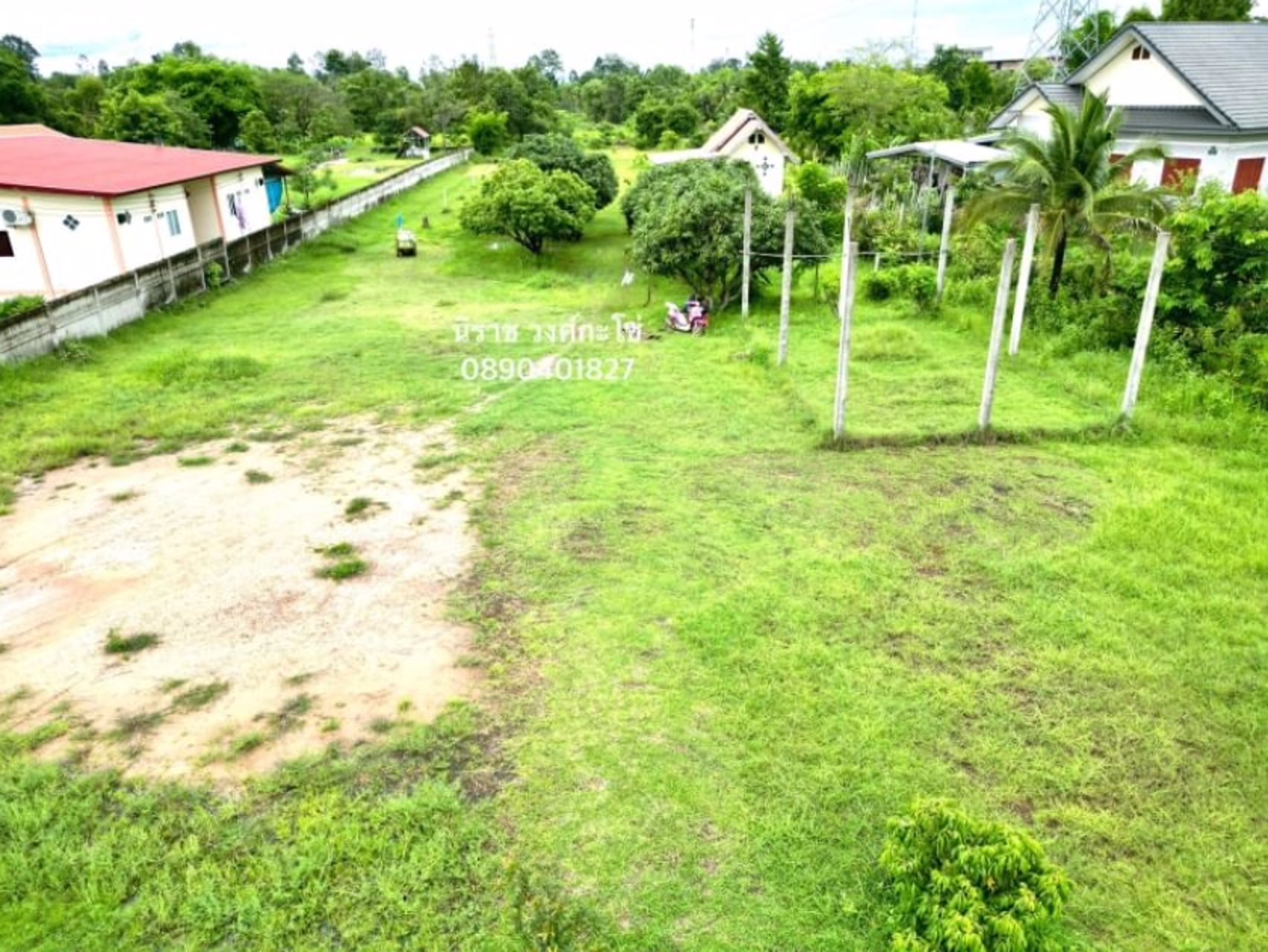 ขายด่วน-บ้านพร้อมที่ดิน-ตำบลบ้านแก้ง-พื้นที่-2-3-30ไร่-โฉนด-นส4จ-2-ใบ