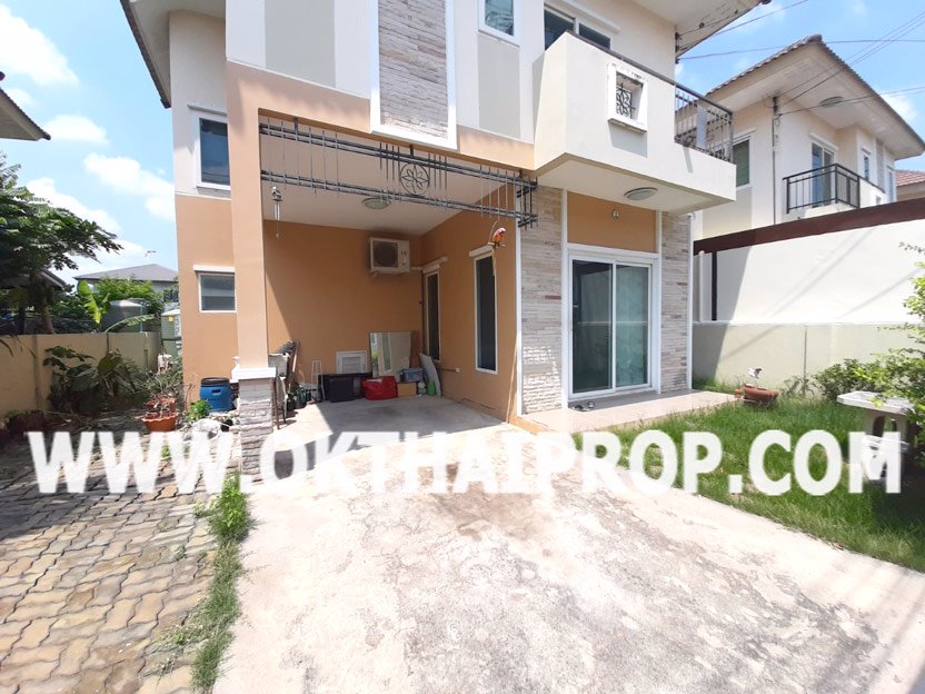 บ้านแฝด-มลภาวัน19-ถราชพฤกษ์-ปากเกร็ด