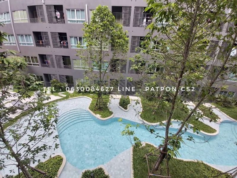 ให้เช่า-elio-del-moss-พหลโยธิน-34-ใกล้-มเกษตร-30-ตรม-1-นอน-วิวสระ