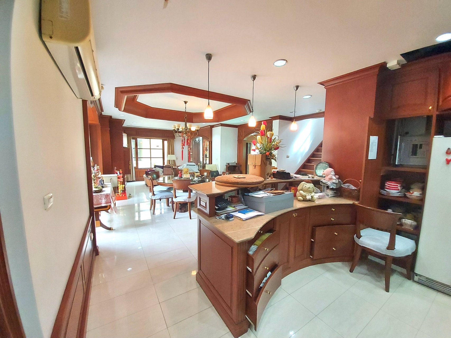 บ้านเดี่ยว-2ชั้น-บ้านนันทวัน-ศรีนครินทร์-166-ตรว-4นอน4น้ำ-ห้องแต่งตัว-2ห้องรับแขก-2ครัว-ตกแต่งพร้อม