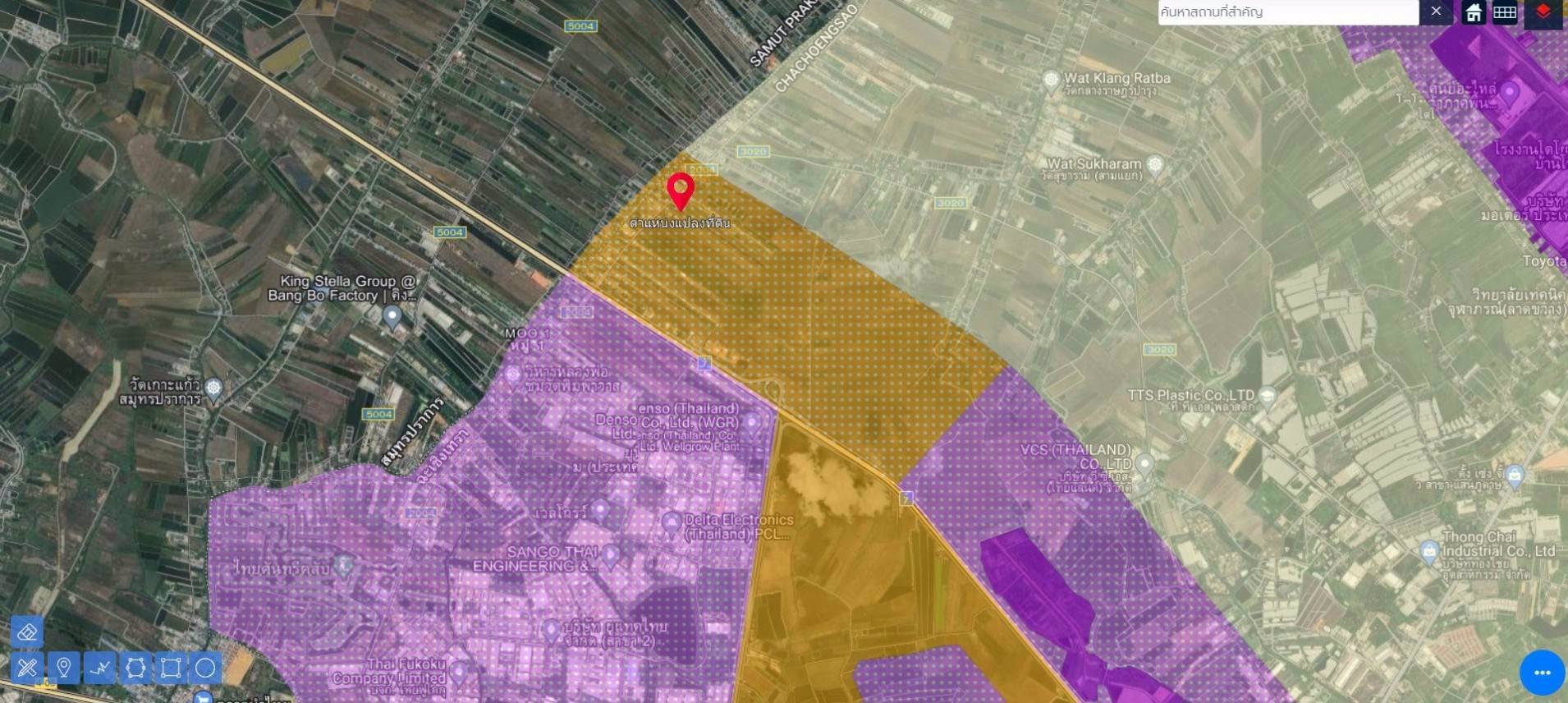 ขายที่ดินเปล่าติดถนนทางหลวง200