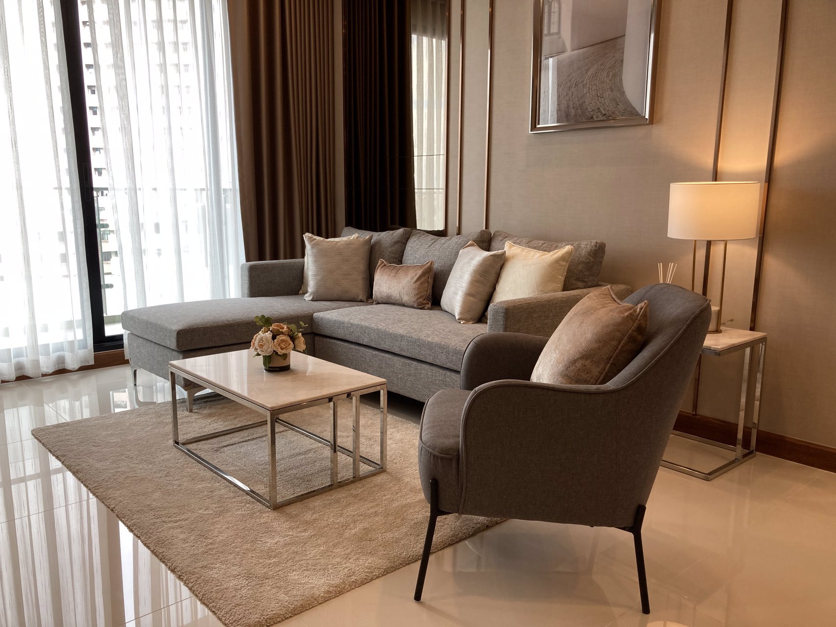 ปล่อยเช่า-2-ห้องนอน-ตกแต่งใหม่เอี่ยม-หรูหราเวอร์วังที่สุดในอาคารนี้แล้ว