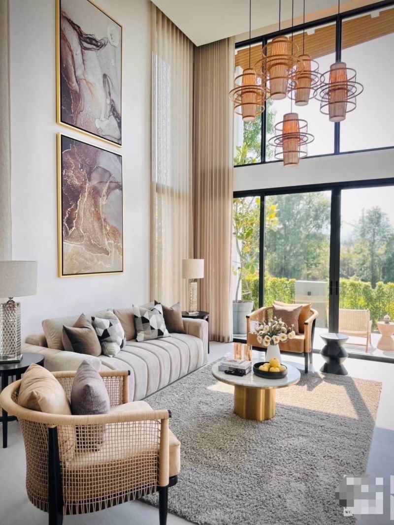 พูลวิลล่าหรูวิวภูเขาและทุ่งนาแบบพาโนราม่า-อำเภอแม่ริม-จังหวัดเชียงใหม่