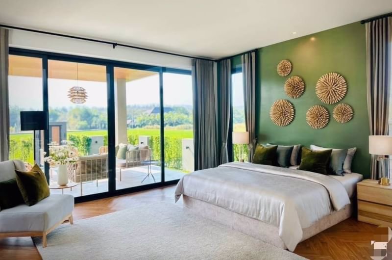 พูลวิลล่าหรูวิวภูเขาและทุ่งนาแบบพาโนราม่า-อำเภอแม่ริม-จังหวัดเชียงใหม่