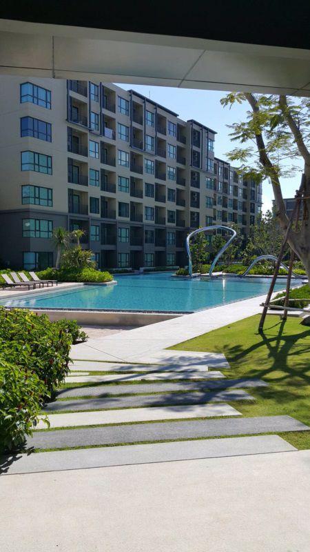 ขาย-คอนโด-rain-chaam-huahin-วิวสระว่ายน้ำ-