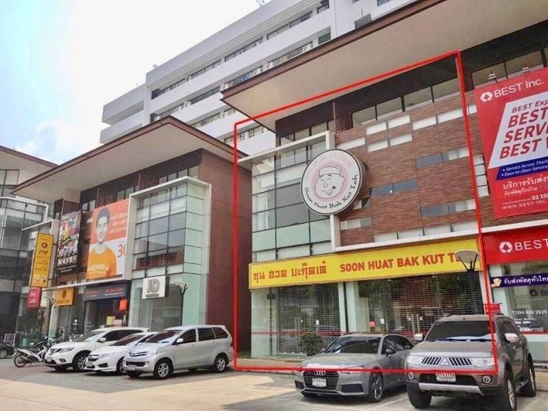 kr-044-ให้เช่าอาคารพาณิชย์-2-คูหา-โครงการ-สุโขทัย-อเวนิว-99-ทำเลดีใกล้อิมแพคเมืองทอง