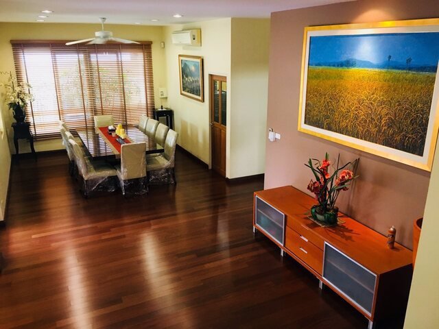 kr-084-ให้เช่าบ้านเดี่ยว-หมู่บ้านเสรีวิลเลจ-พระราม-9-ตกแต่งเฟอร์ครบ