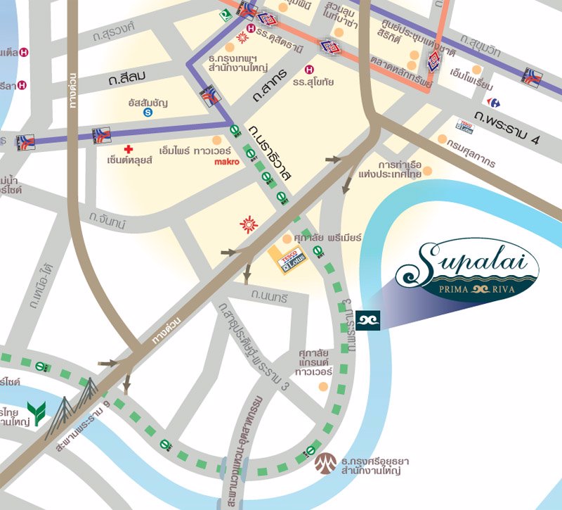 ขาย-condo-supalai-prima-riva-59ตรมชั้น-17-พร้อมผู้เช่า