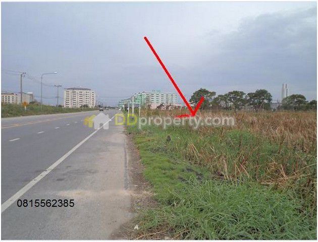 ขายที่ดินเปล่า-5-ไร่-87-ตรวา-ติดถนนใหญ่เอแบคบางนา