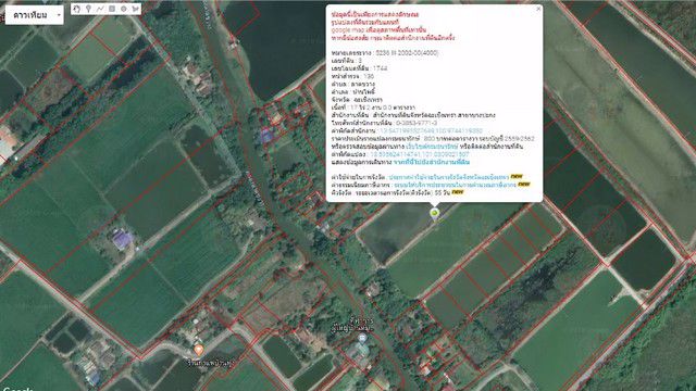 ขายที่ดิน-17-ไร่-2-งาน-ทำเลดี-ตลาดขวาง-อบ้านโพธิ์-จฉะเชิงเทรา