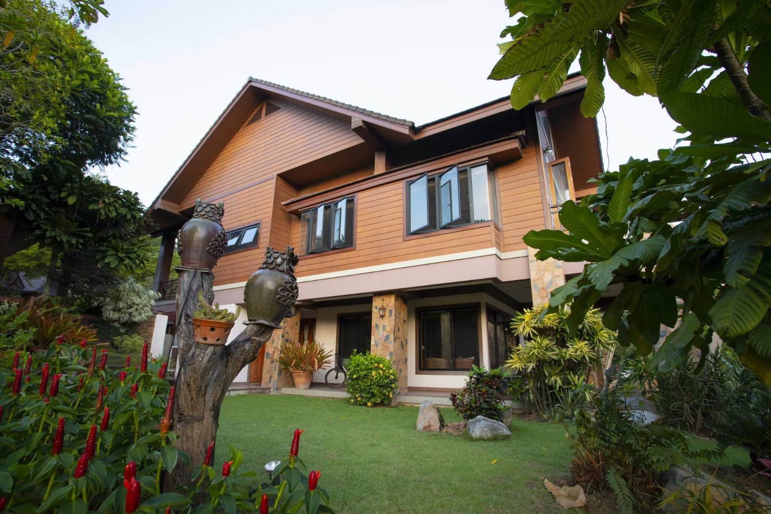 ขายบ้านพักตากอากาศ-บ้านสวยสไตล์รีสอร์ท