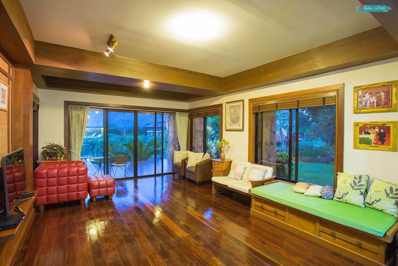 ขายบ้านพักตากอากาศ-บ้านสวยสไตล์รีสอร์ท