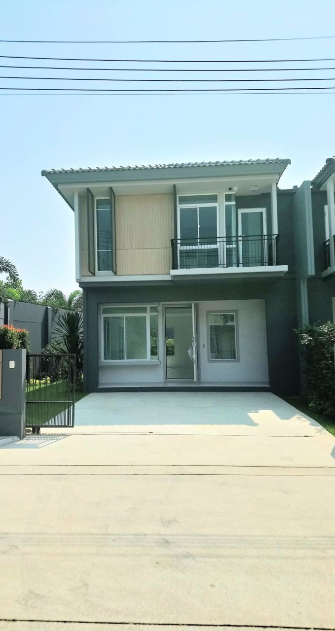 ขายบ้านแฝดหลังริม-สไตล์บ้านเดี่ยว-2-ชั้น-inizio3-บ้านใหม่-ไม่เคยเข้าอยู่