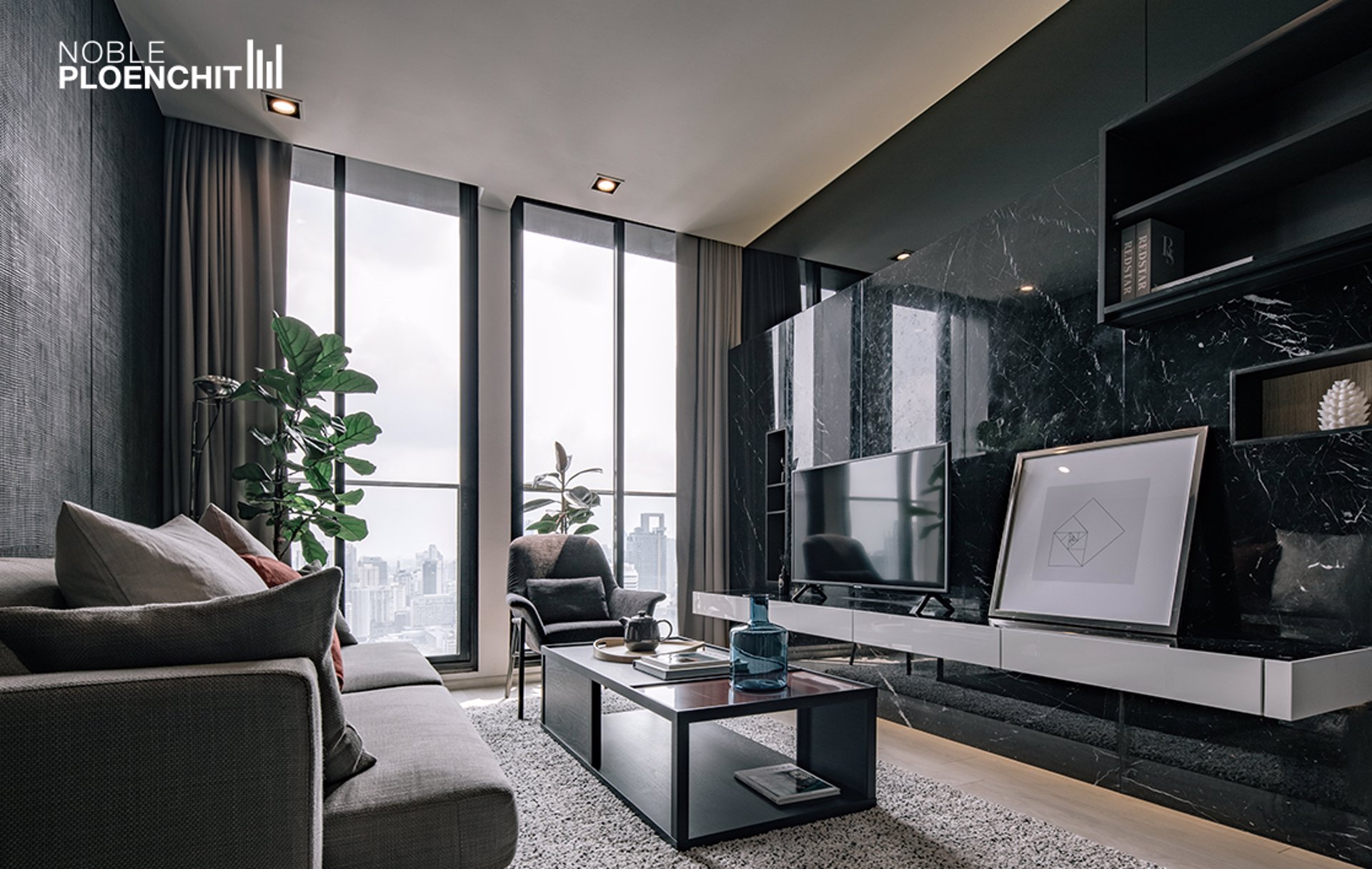 คอนโด-โนเบิล-เพลินจิต-2-นอน-2-น้ำชั้น-15