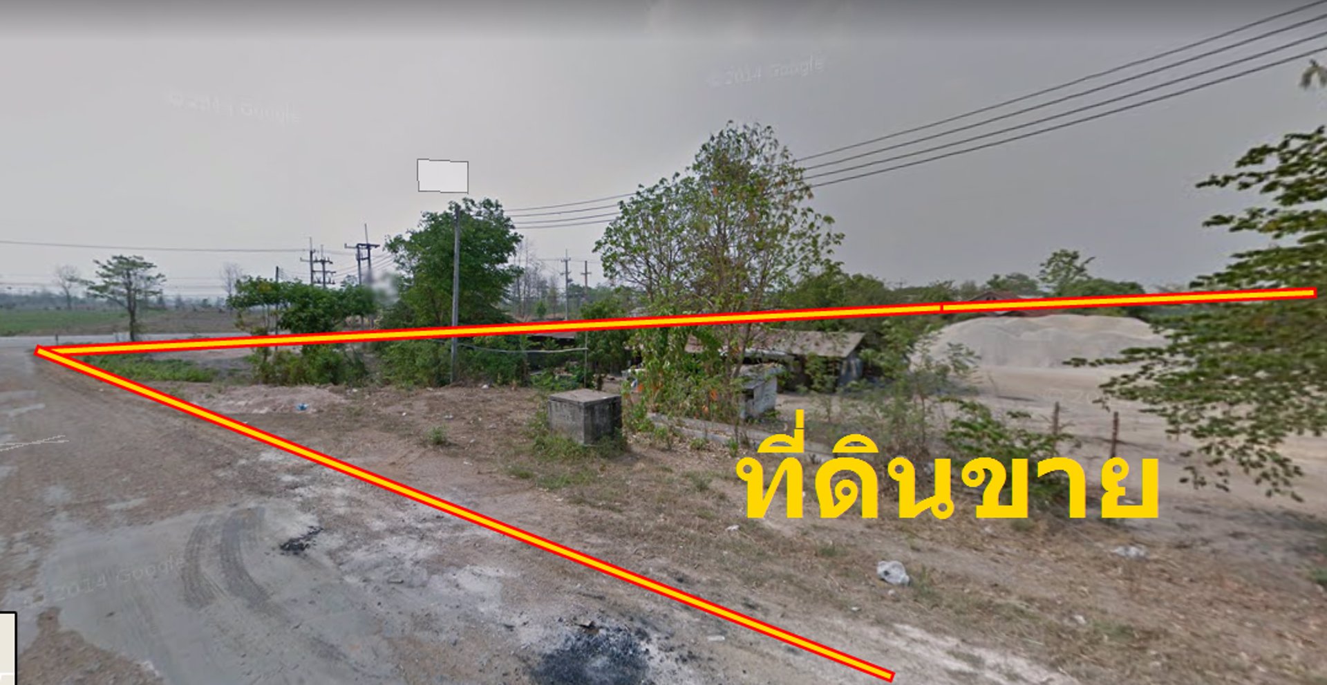 ขายที่ดินเปล่าติดถนนใหญ่-ตำบลแม่กาษา-อำเภอแม่สอด-จังหวัดตาก