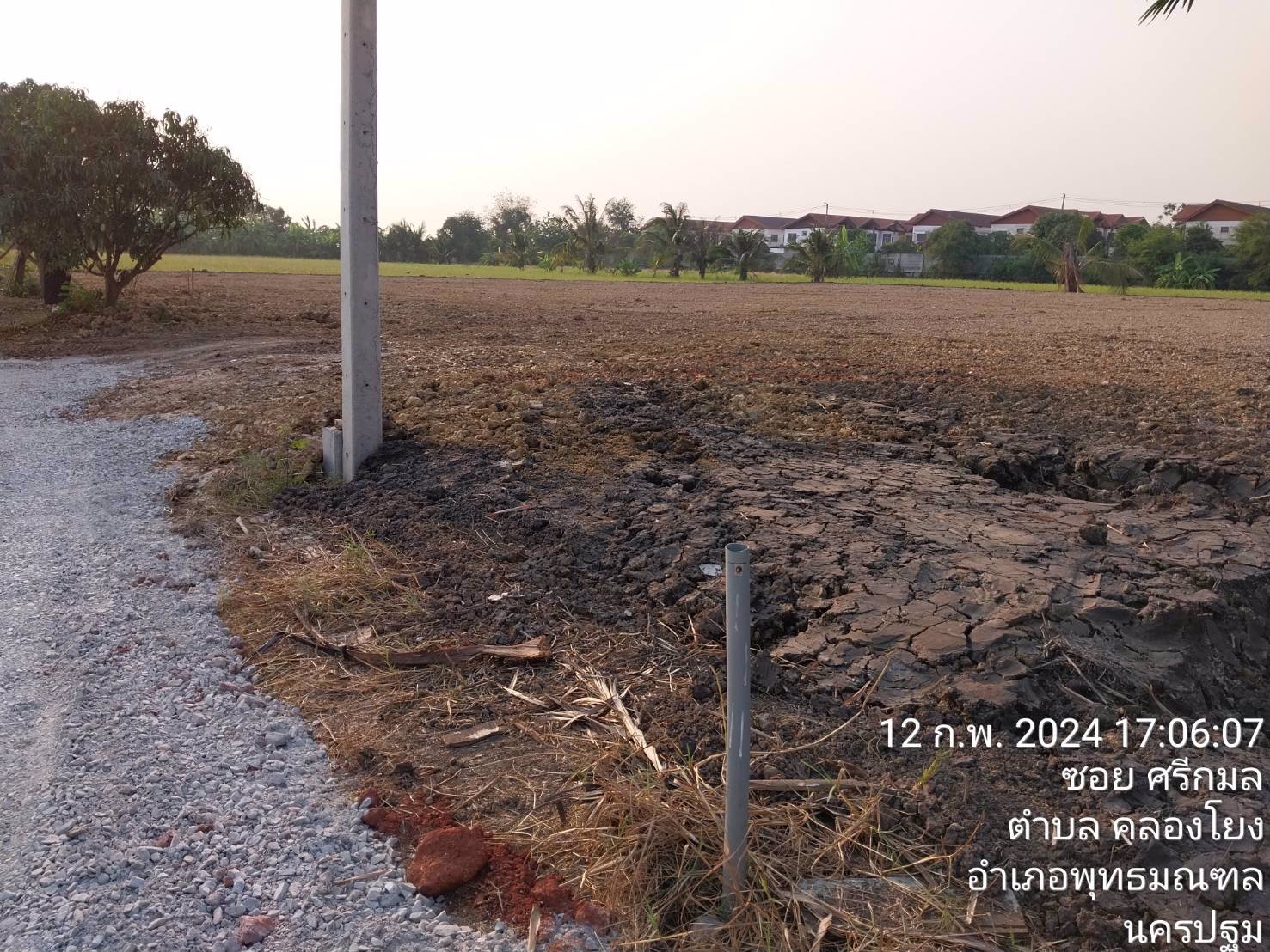ขายที่ดินแปลงนี้แบ่งขาย-เนื้อที่เต็ม-1ไร่-2งาน-40ตารางวา-ถมแล้ว