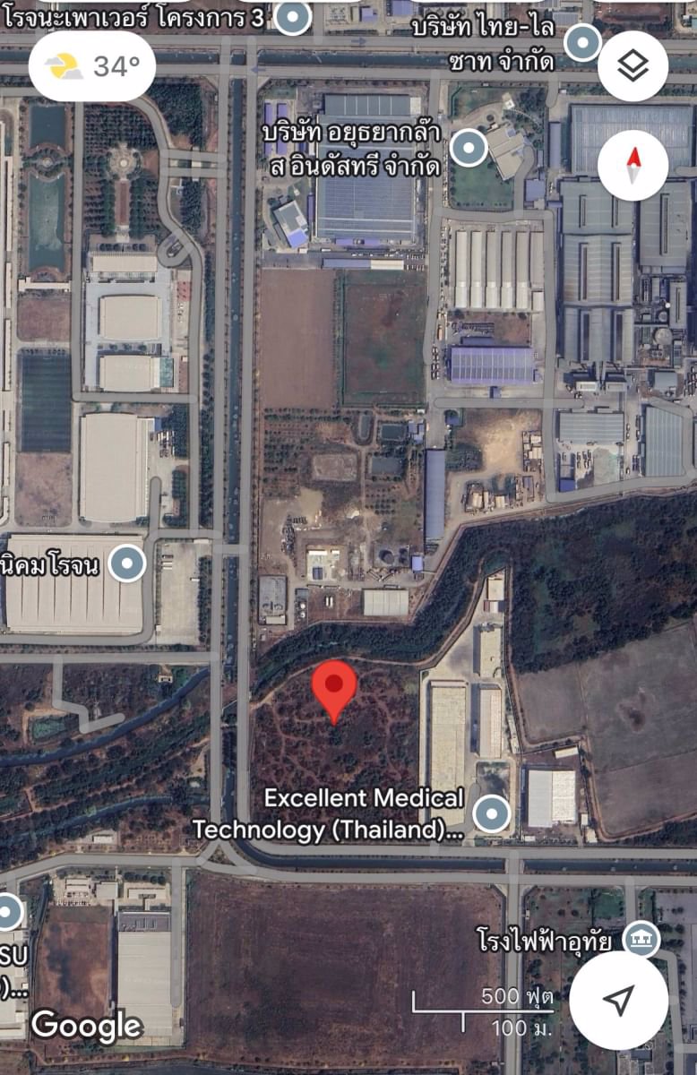 ขายด่วน-ที่ดินผังสีม่วง-โรจนะ-อยุธยา