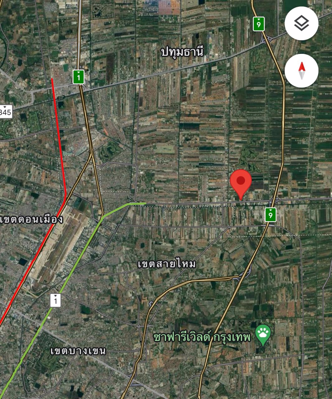 ขายด่วน-ที่ดินติดถนน-ลำลูกกา