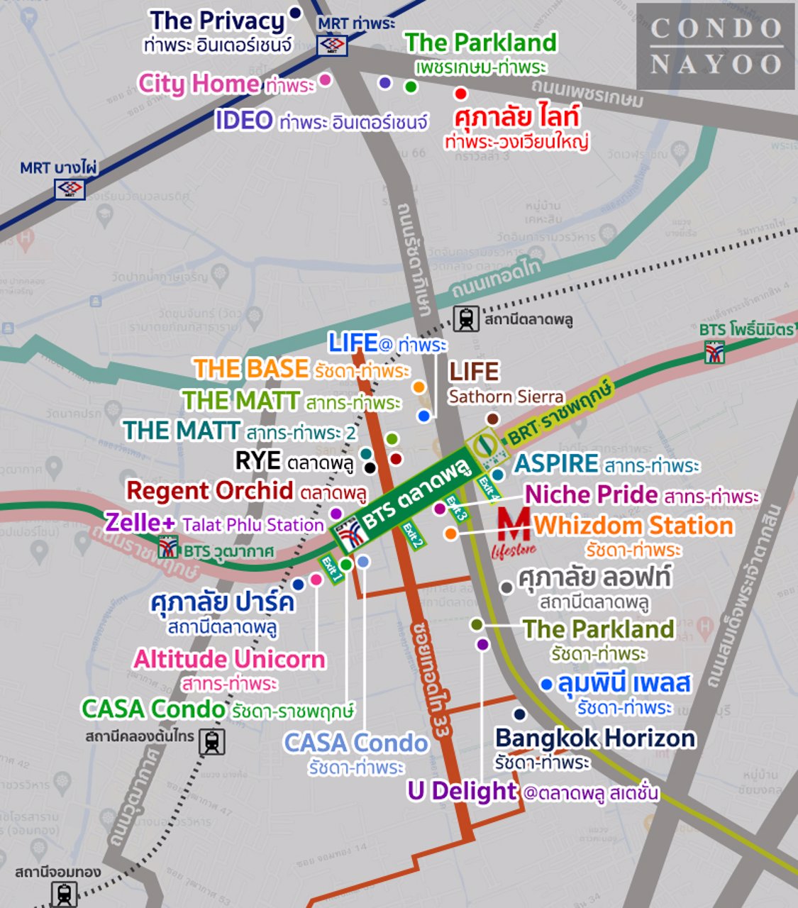 ให้เช่าคอนโดติดbtsตลาดพลู-เดอะมอลล์ท่าพระ-เฟอครบพร้อมอยู่-ใกล้แหล่งช้อปปิ้ง-ของกินเพียบ