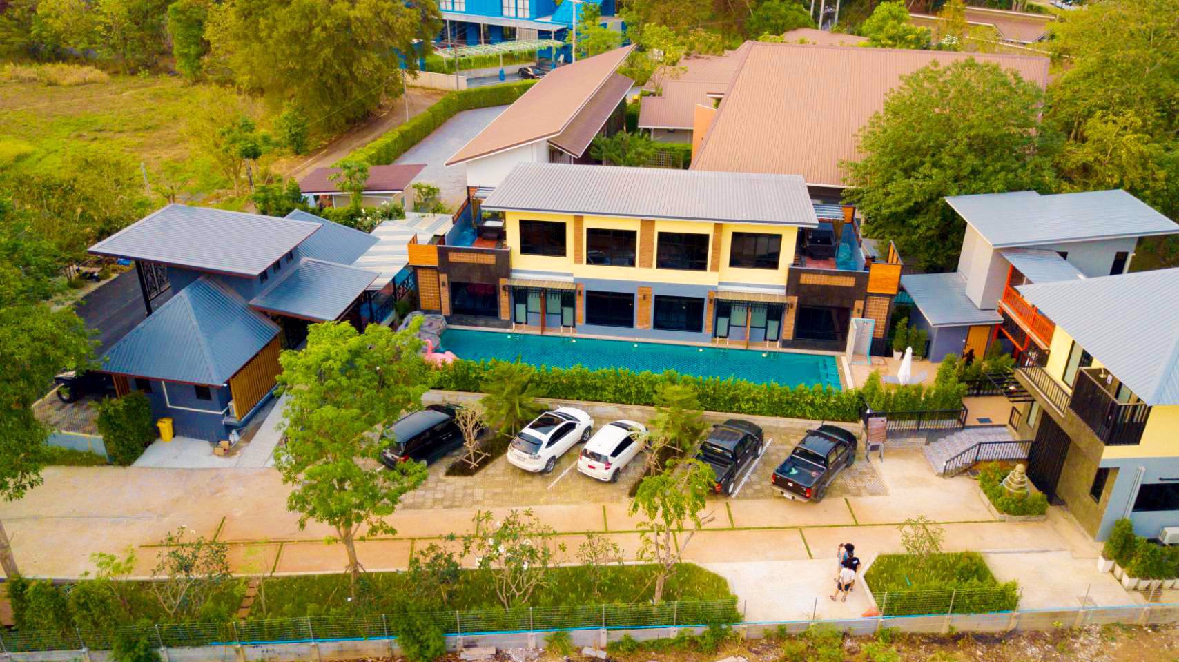 ขายบ้านพักกึ่งรีสอร์ท-เนื้อที่-1-ไร่-31-ตารางวา-ติดลำตะคอง