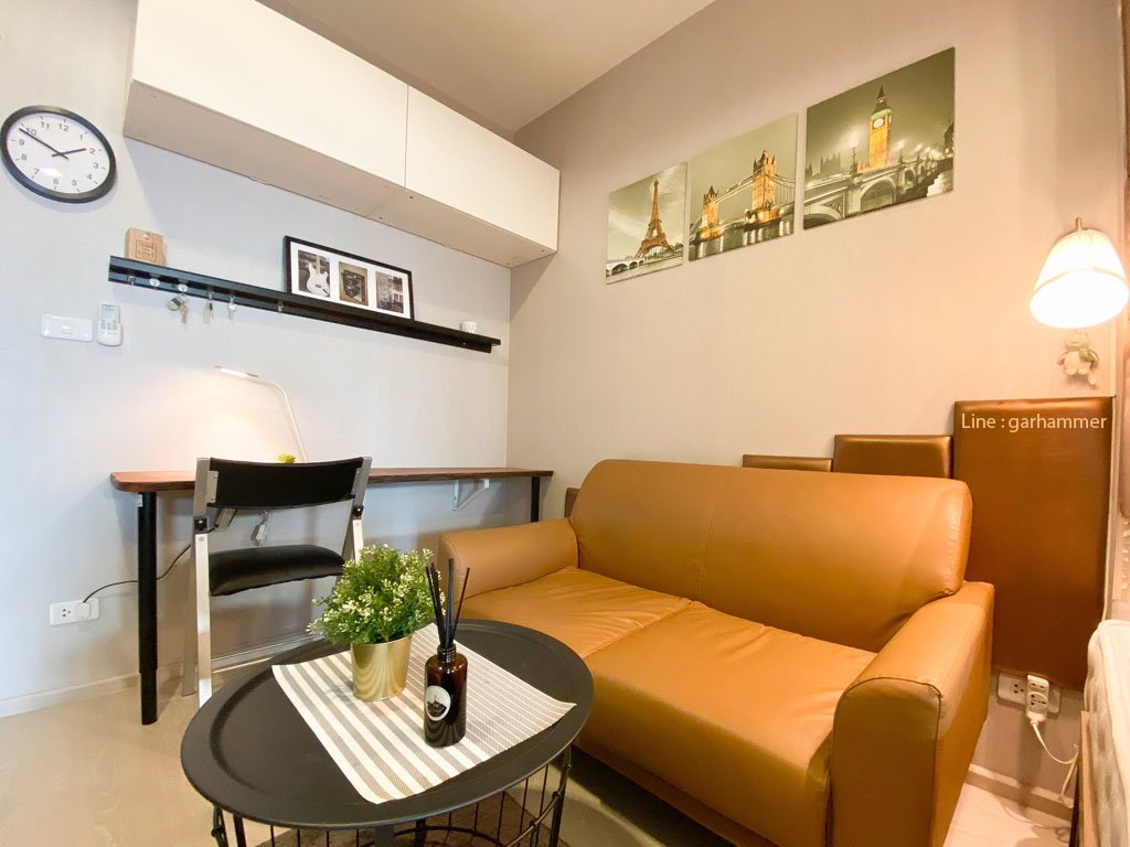 ให้เช่า-ไอดีโอ-สุขุมวิท-115-studio-ชั้น-20-เฟอร์ikea-คชไฟฟ้าจัดเต็ม-วิวสระว่ายน้ำ