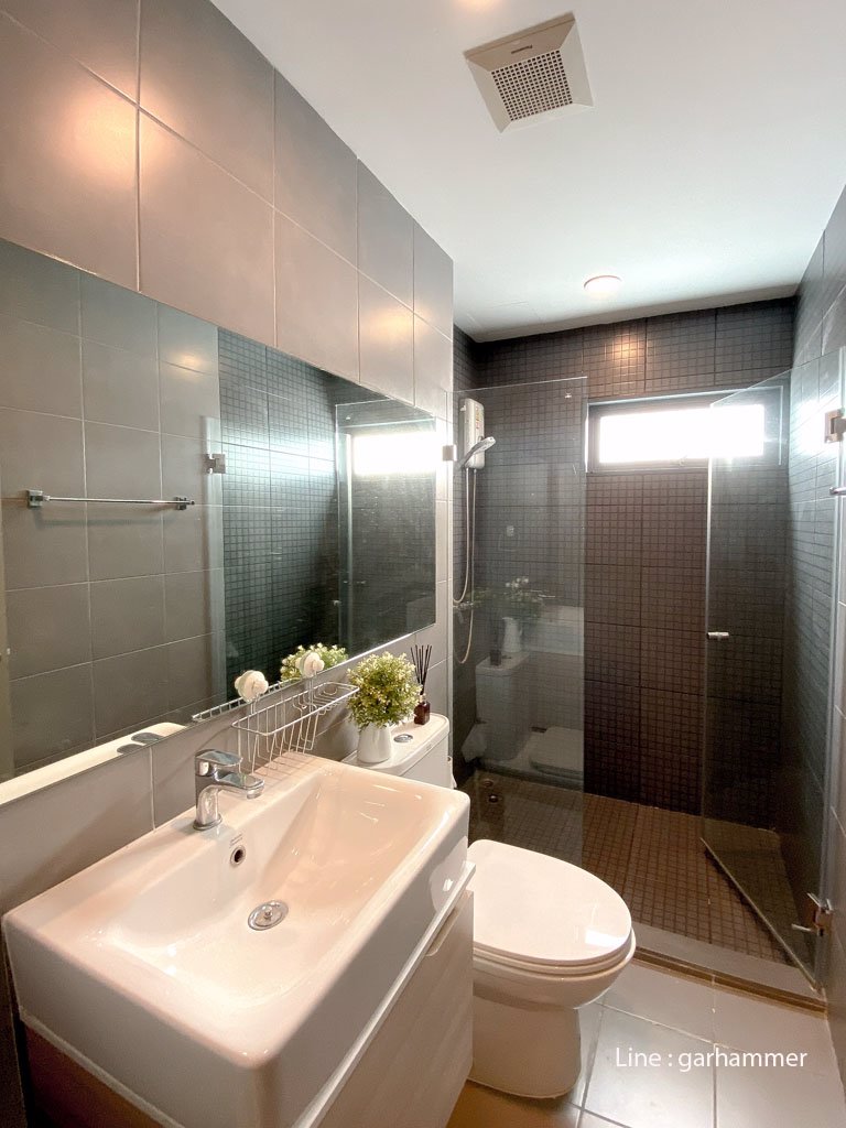 ให้เช่า-ไอดีโอ-สุขุมวิท-115-studio-ชั้น-20-เฟอร์ikea-คชไฟฟ้าจัดเต็ม-วิวสระว่ายน้ำ