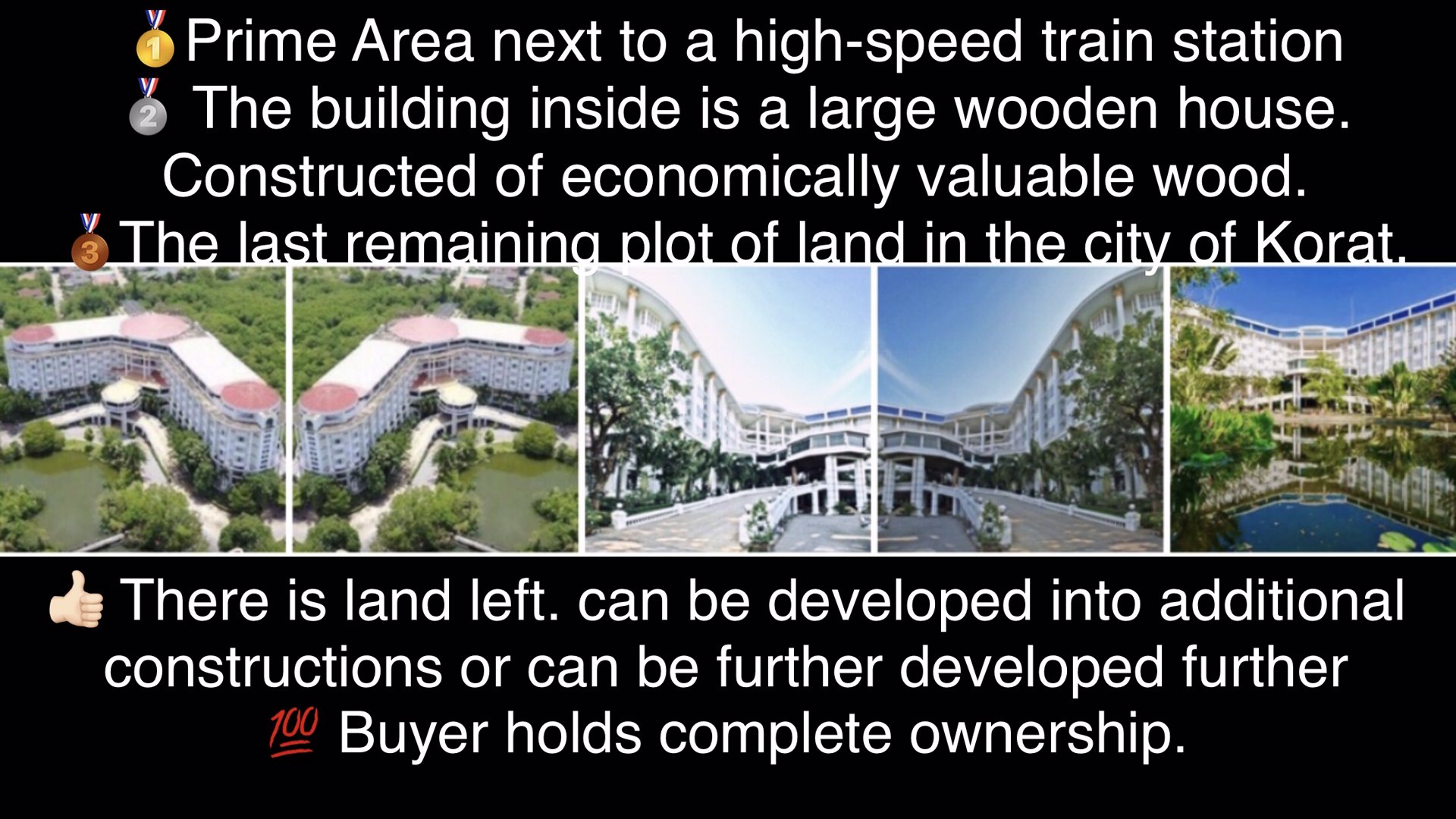 selling-korat-hotel's-next-to-high-speed-train-station