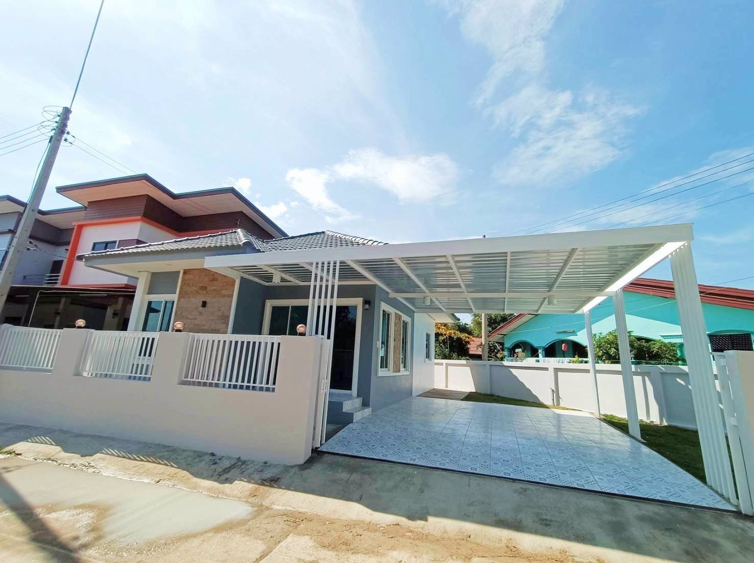 บ้านเดี่ยว-2-ห้องนอน-2ห้องน้ำ-จอดรถได้2คัน-อยู่ในตัวเมืองน่าน