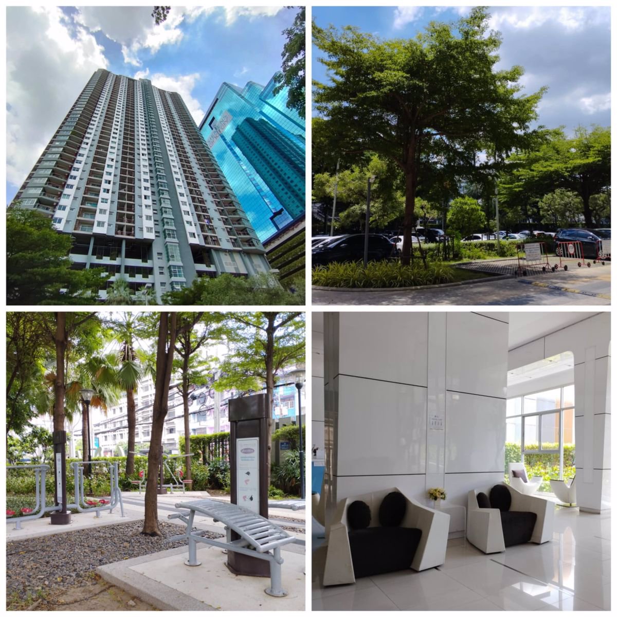 ให้เช่าคอนโด-ศุภาลัย-ปาร์ค-เอกมัย-ทองหล่อ-ห้องใหญ่-วิวโล่ง-ชั้น-21-ผนังห้องไม่ติดใคร-1-ด้าน-1-ห้องนอ