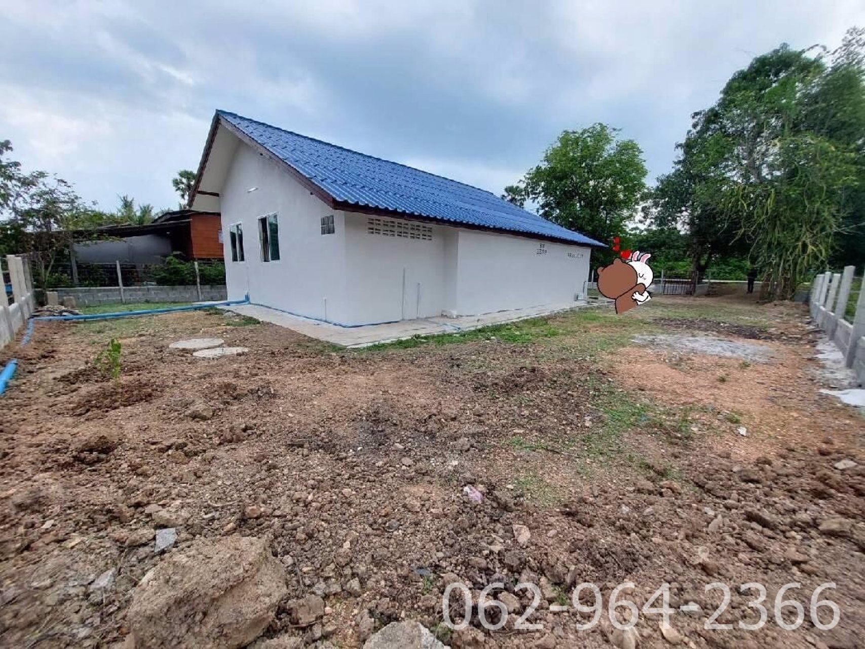 บ้านเดี่ยว-ชั้นเดียว-หน้ากว้างติดถนน-20เมตร