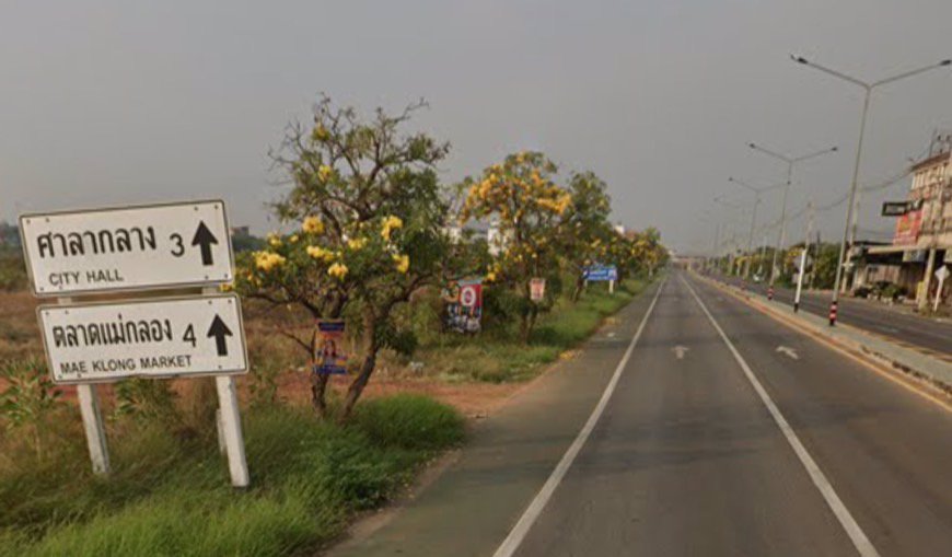 ขาย-หรือ-แบ่งให้เช่าที่ดินถมแล้ว-ติดบิ๊กซี-แม่กลอง