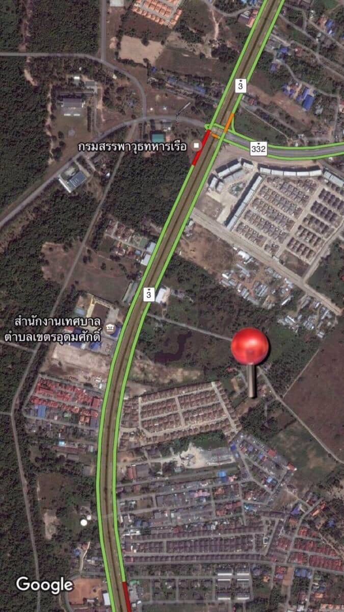 ขายที่ดินสัตหีบใกล้แยกเจ-ห่างสุขุมวิทเพียง-400-เมตร