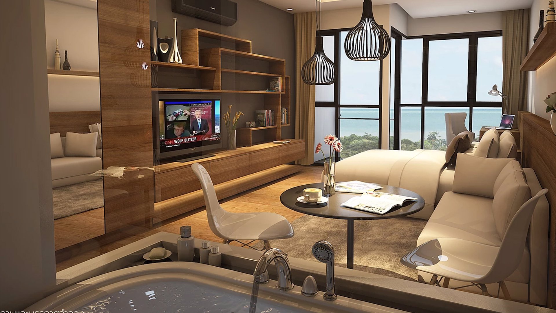 ให้เช่า-คอนโด-ladda-plus-sriracha-คอนโดทำเลดี-มองเห็นวิวทะเล