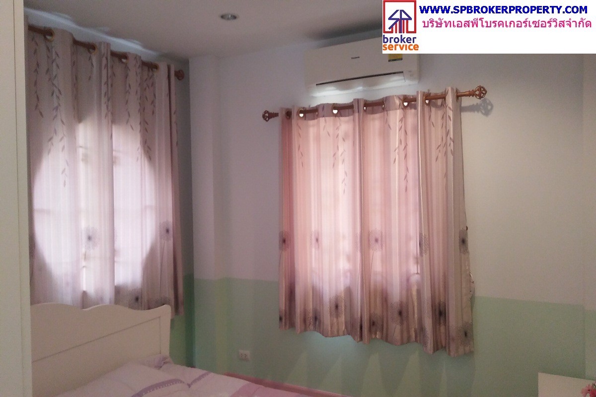 ขายบ้านเดี่ยว-2-ชั้น-หมู่บ้านร่มรื่นกรีนพาร์ค-หลังมุม-ทางต่างระดับบางปะอิน-