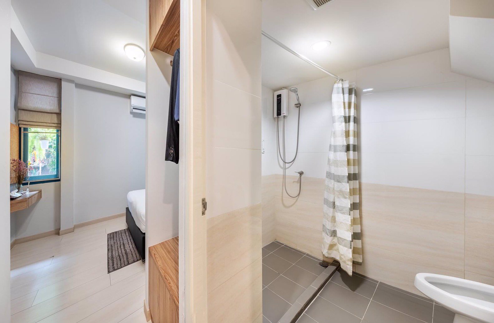 ปล่อยเช่าห้องพักรายวัน-รายเดือน-สะอาด-ปลอดภัย-ค่าเช่าถูก-3700บ-เดือน-คน-เตียงรวมค่าน้ำไฟ-รับเพียง