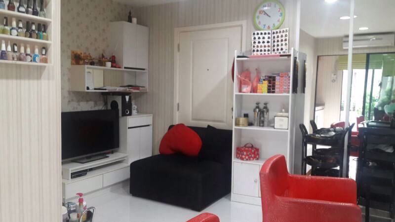 ขายคอนโด-พร้อมร้านทำผม-แถมอุปกรณ์ทำผมทั้งหมดพร้อมพักอาศัย