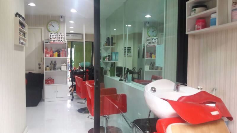 ขายคอนโด-พร้อมร้านทำผม-แถมอุปกรณ์ทำผมทั้งหมดพร้อมพักอาศัย