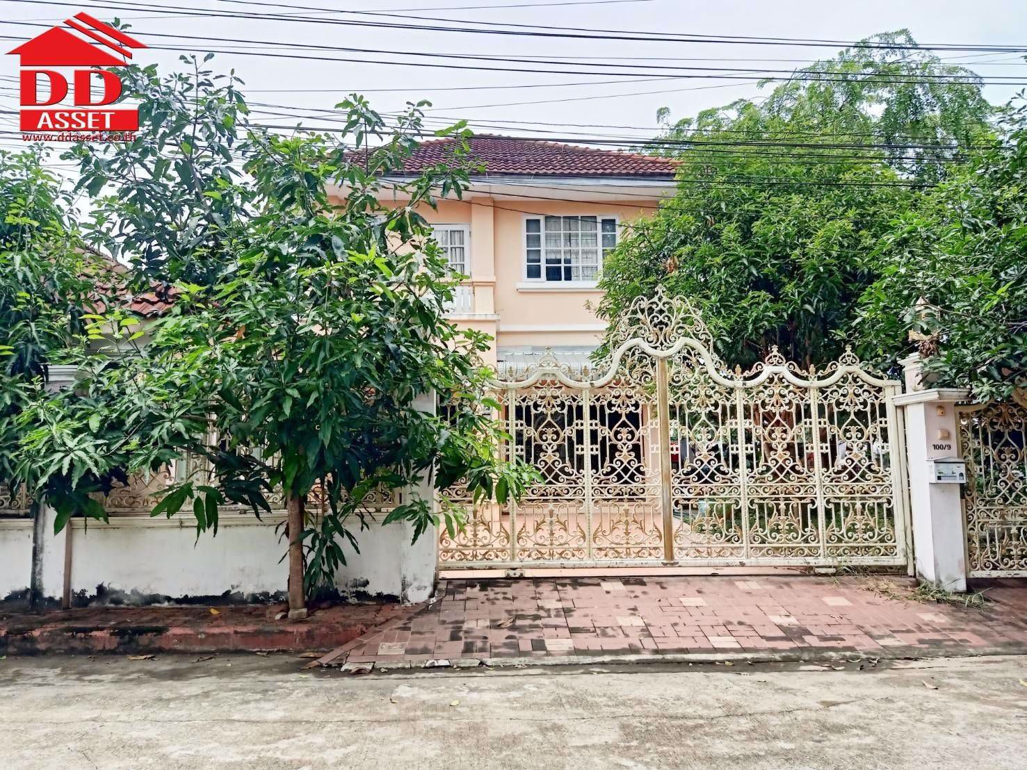 ขายบ้านเดี่ยว-2-ชั้น-หมู่บ้านชลลดา-บางบัวทอง-