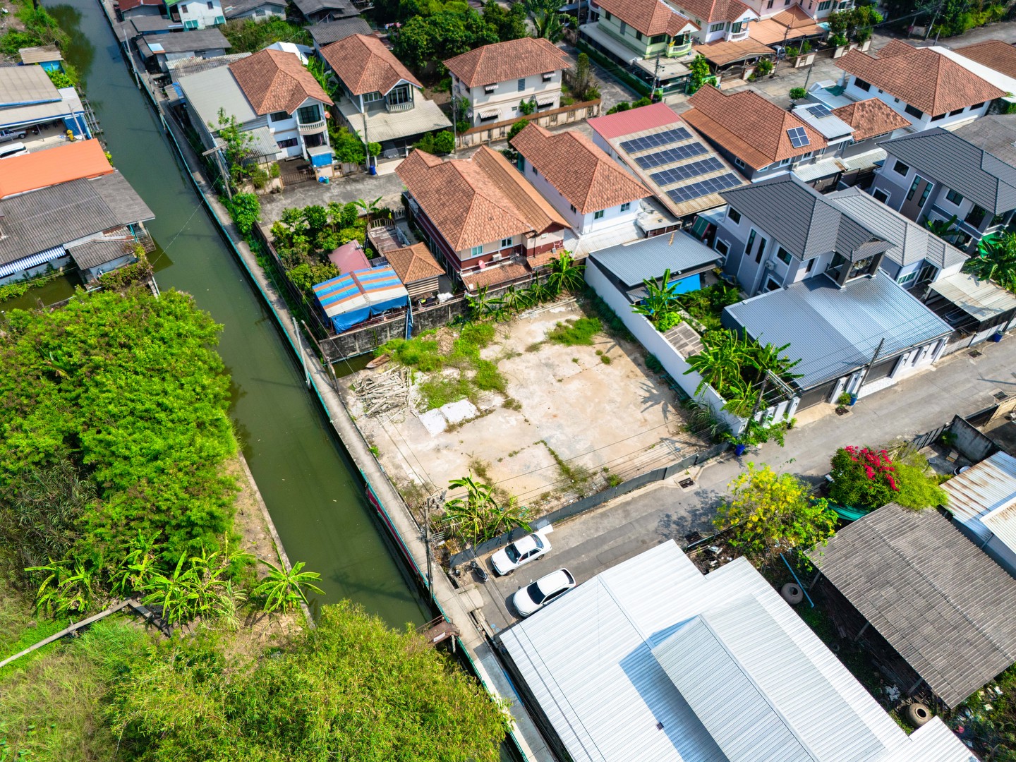 ขายที่ดิน145-ตารางวา-ซบางแวก156-ติดคลองบางเชือกหนัง