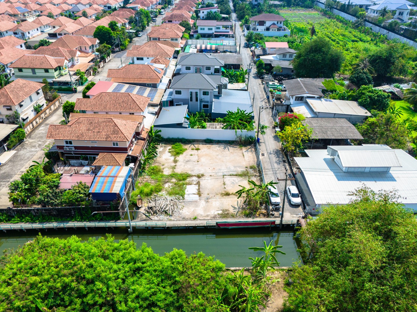 ขายที่ดิน145-ตารางวา-ซบางแวก156-ติดคลองบางเชือกหนัง