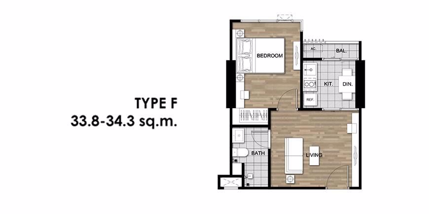ขายดาวน์คอนโด-เมโทร-สกาย-วุฒากาศ-metro-sky-ใกล้รถไฟฟ้า-bts-วุฒากาศ-