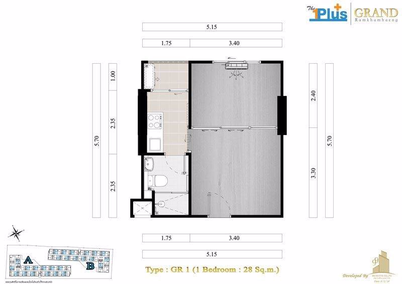 ขายดาวน์เท่าทุน-the-one-plus-grand-ramkhamhaeng-เดอะวันพลัส-แกรนด์-รามคำแหง-ใกล้-mrt-2-สาย