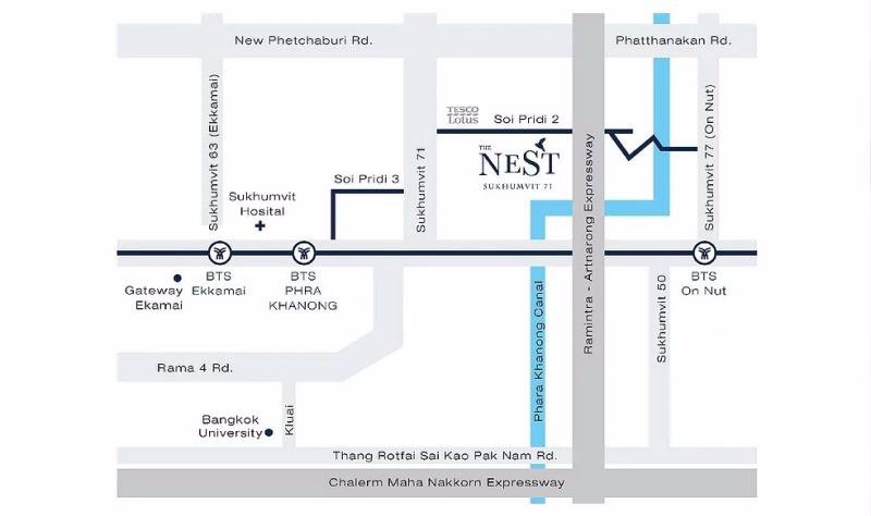 ขายดาวน์เท่าทุน-คอนโด-เดอะ-เนสท์-สุขุมวิท-71-the-nest-sukhumvit-71-ใกล้-bts-พระโขนง-และทางด่วน