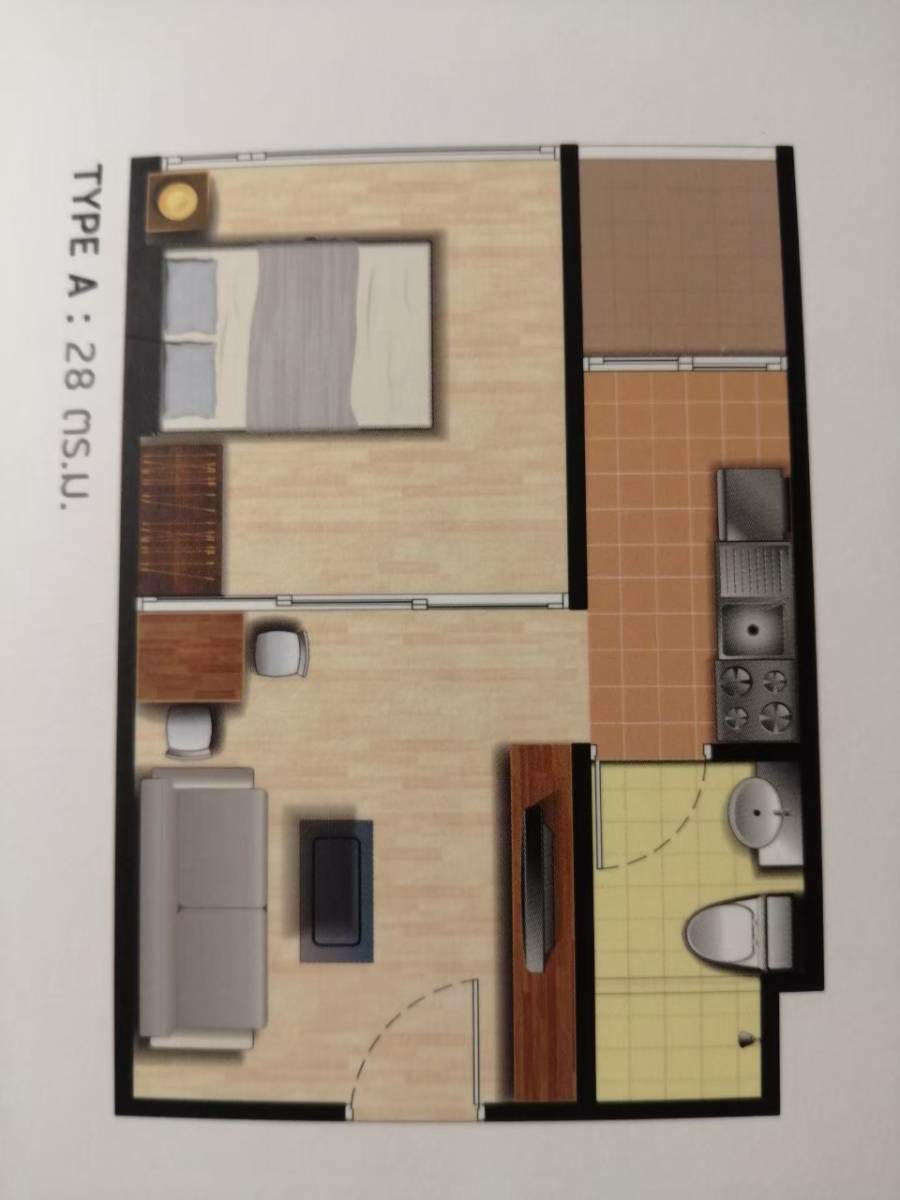 ให้เช่าห้องคอนโด-the-cube-pracha-uthit-ราคาเป็นกันเอง