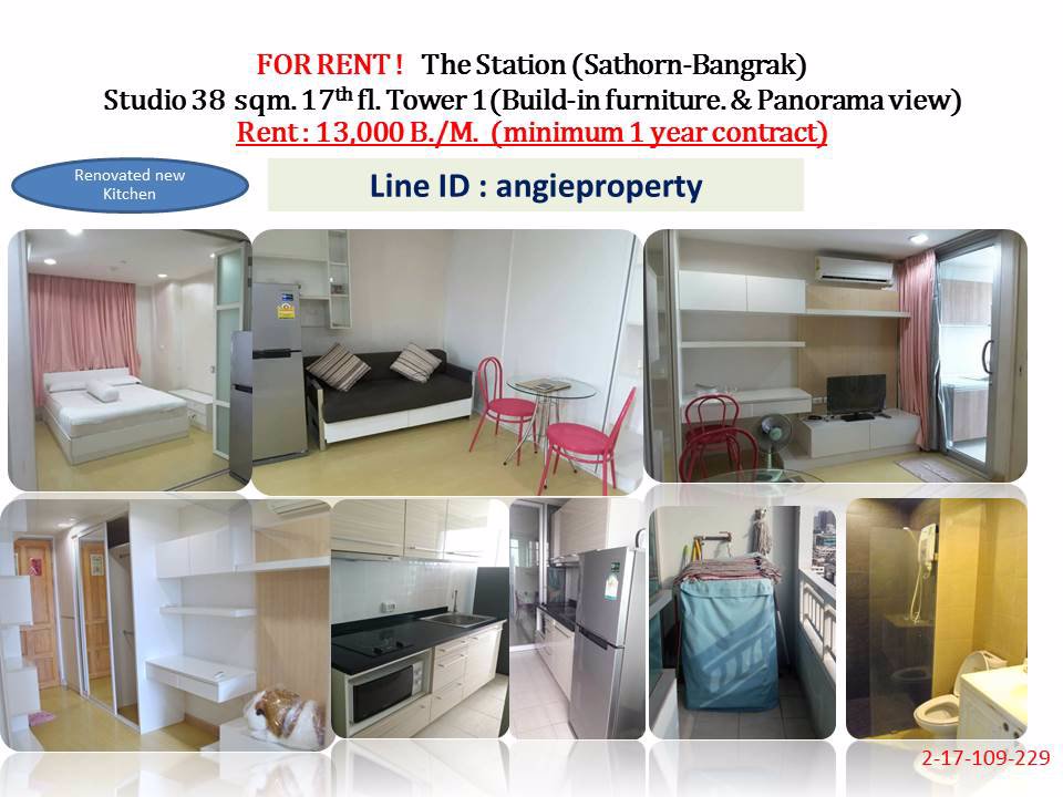 ให้เช่า-เดอะ-สเตชั่น-สาทร-บางรัก-สวย-รีโนเวทใหม่-หลายห้อง-ใกล้-bts-สะพานตากสิน-