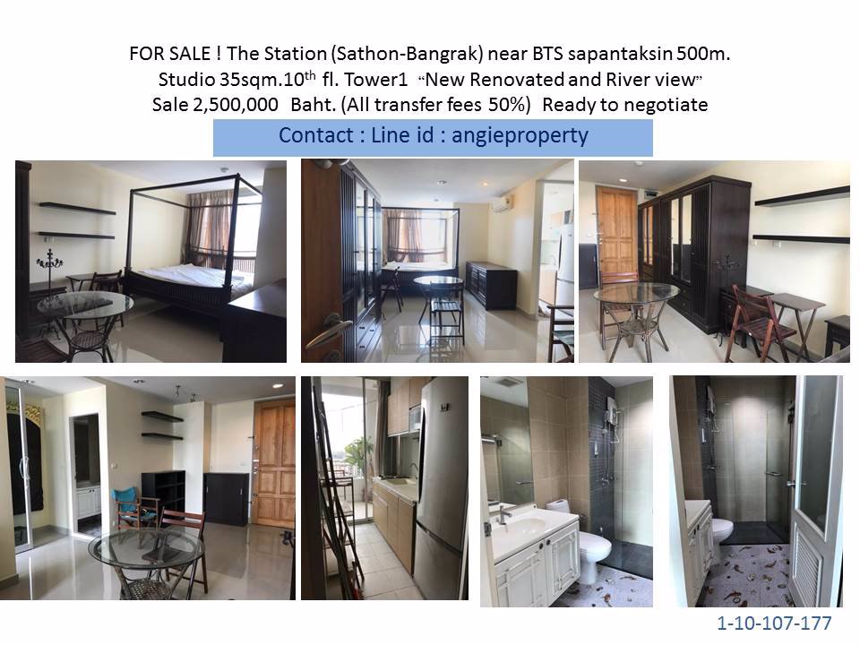 ให้เช่า-เดอะ-สเตชั่น-สาทร-บางรัก-สวย-รีโนเวทใหม่-หลายห้อง-ใกล้-bts-สะพานตากสิน-