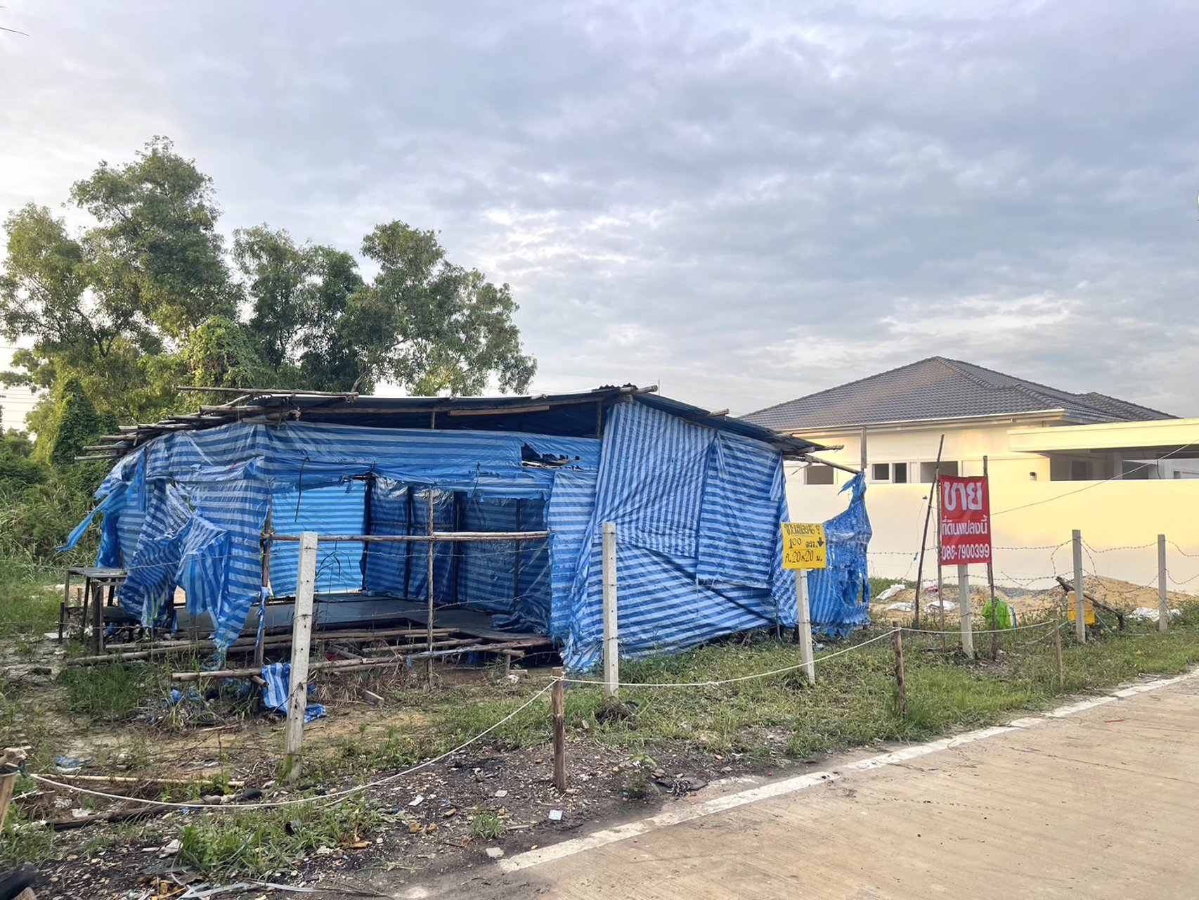 ขายที่ดิน-100ตรว-ซอยบงกช71