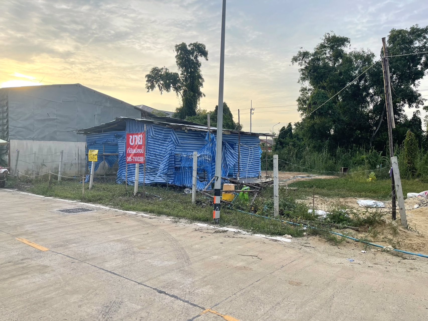 ขายที่ดิน-100ตรว-ซอยบงกช71