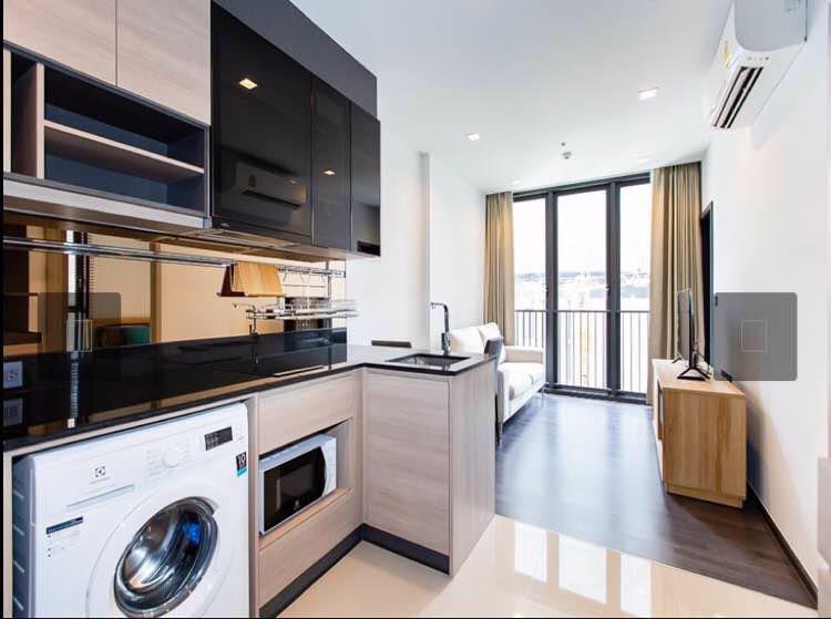 ให้เช่า-condo-the-line-asoke-ratchada-เเบบ-1-ห้องนอน-ขนาด-35-ตรม-ค่าเช่า-17000-บาท